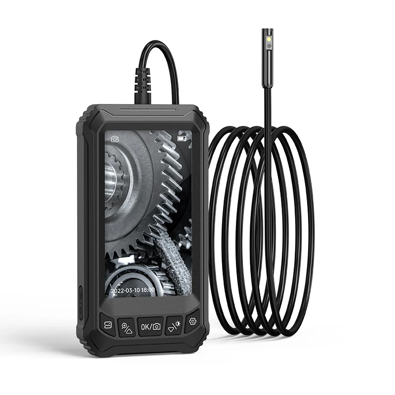 

5 Inch IPS Screen Industrial Car Engnieer Repair Endoscope 1080p HD Borescope Detector Tester 5.5mm inspection videoscope