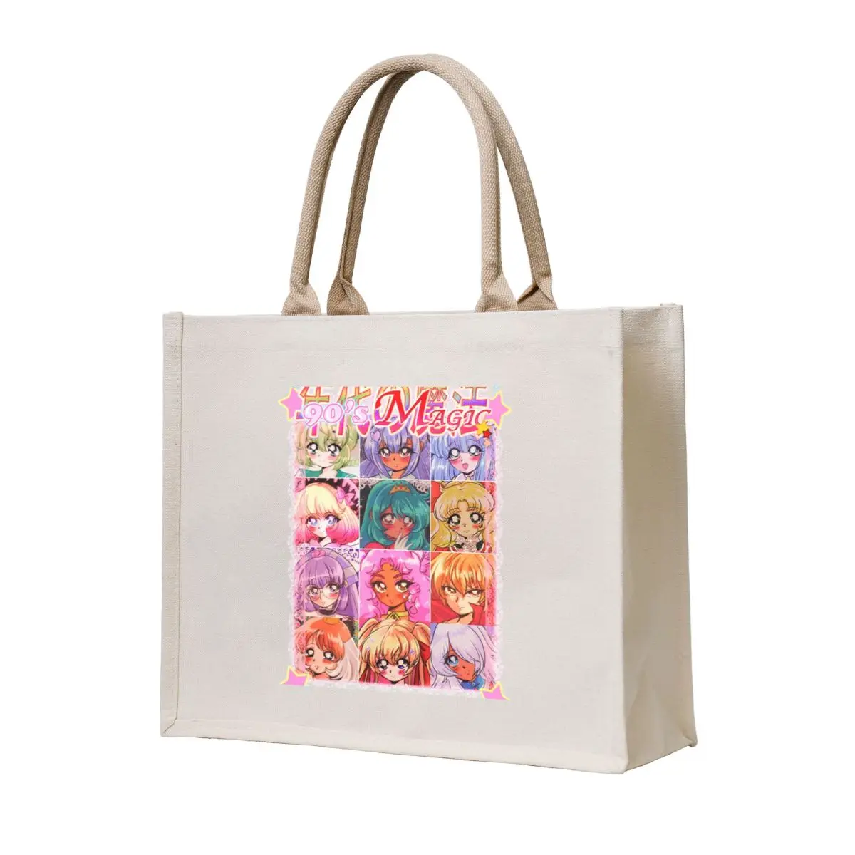 

90s Magic Tote Bag Canvas stote bag bag luxury women reusable shopping