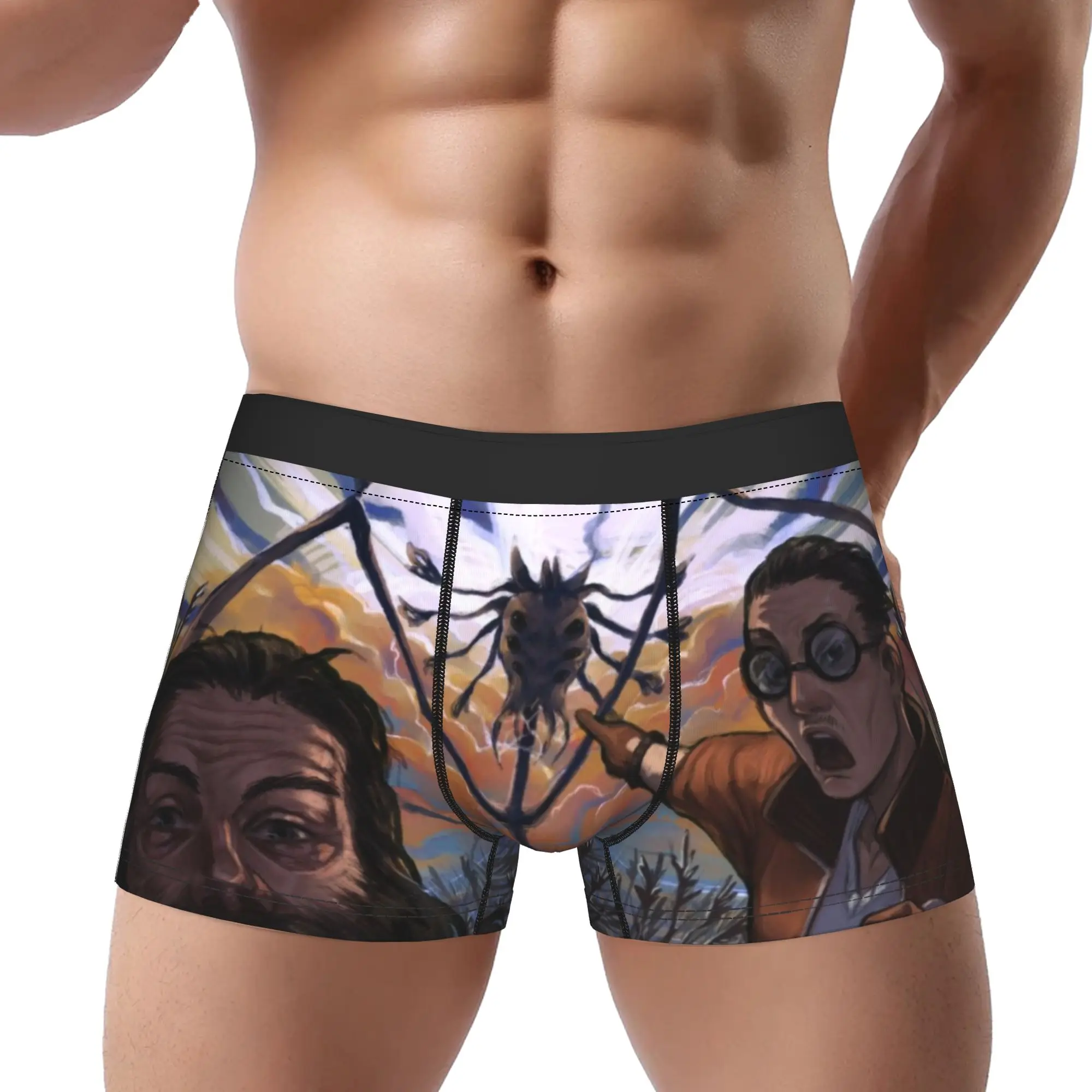

Disco Elysium Underpants Breathbale Panties Men's Underwear Ventilate Shorts Boxer Briefs