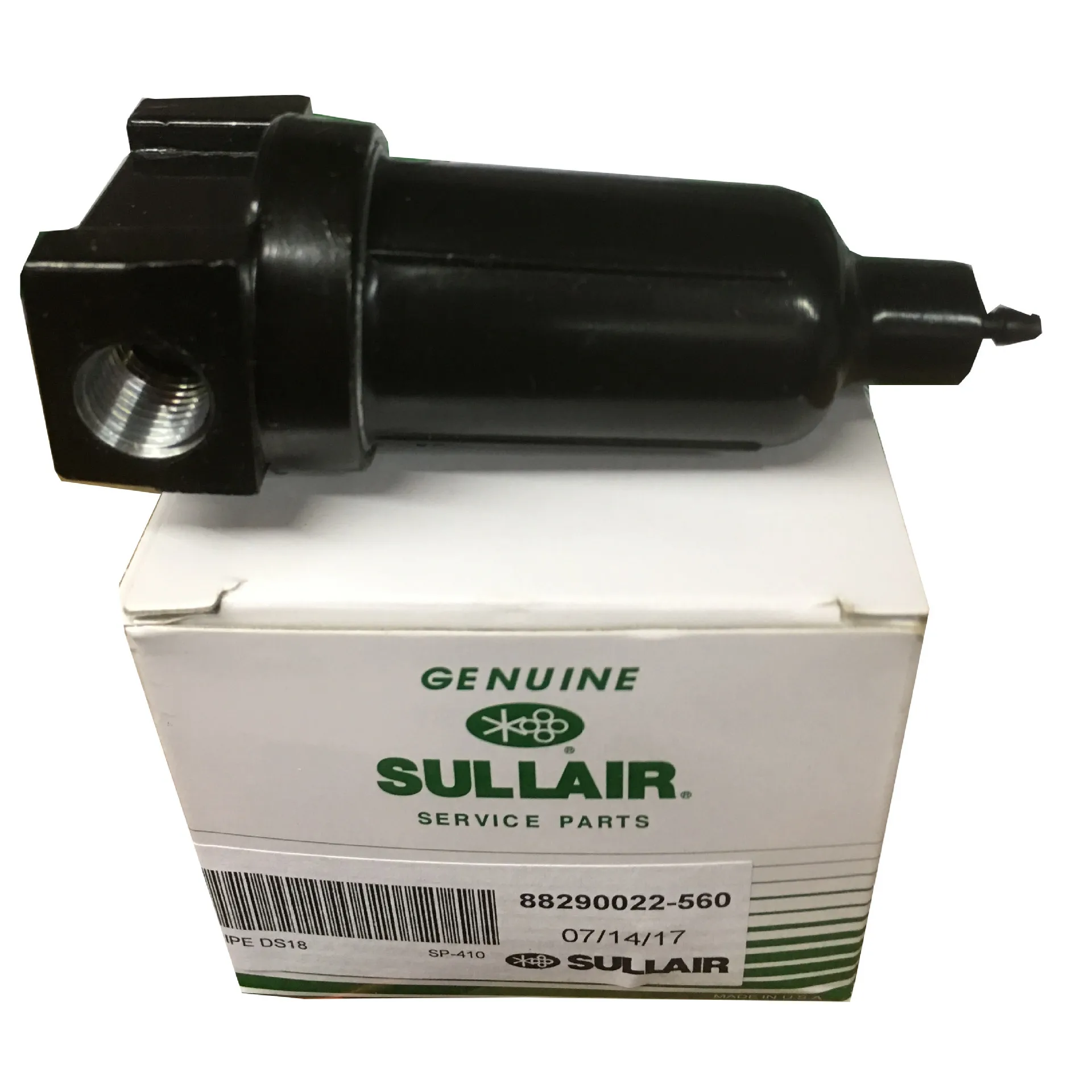 جزء ضاغط الهواء 88290012-420 88290010-699 88290022-560 صمام الملف اللولبي لصرف تجفيف Sullair