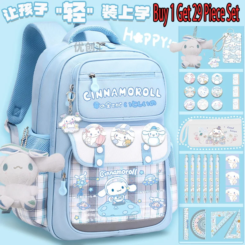 Sanrio Backpack Women's Cute Cinnamon Dog Backpack 2025 New Youth Large Capacity Lightweight Back to School Backpack