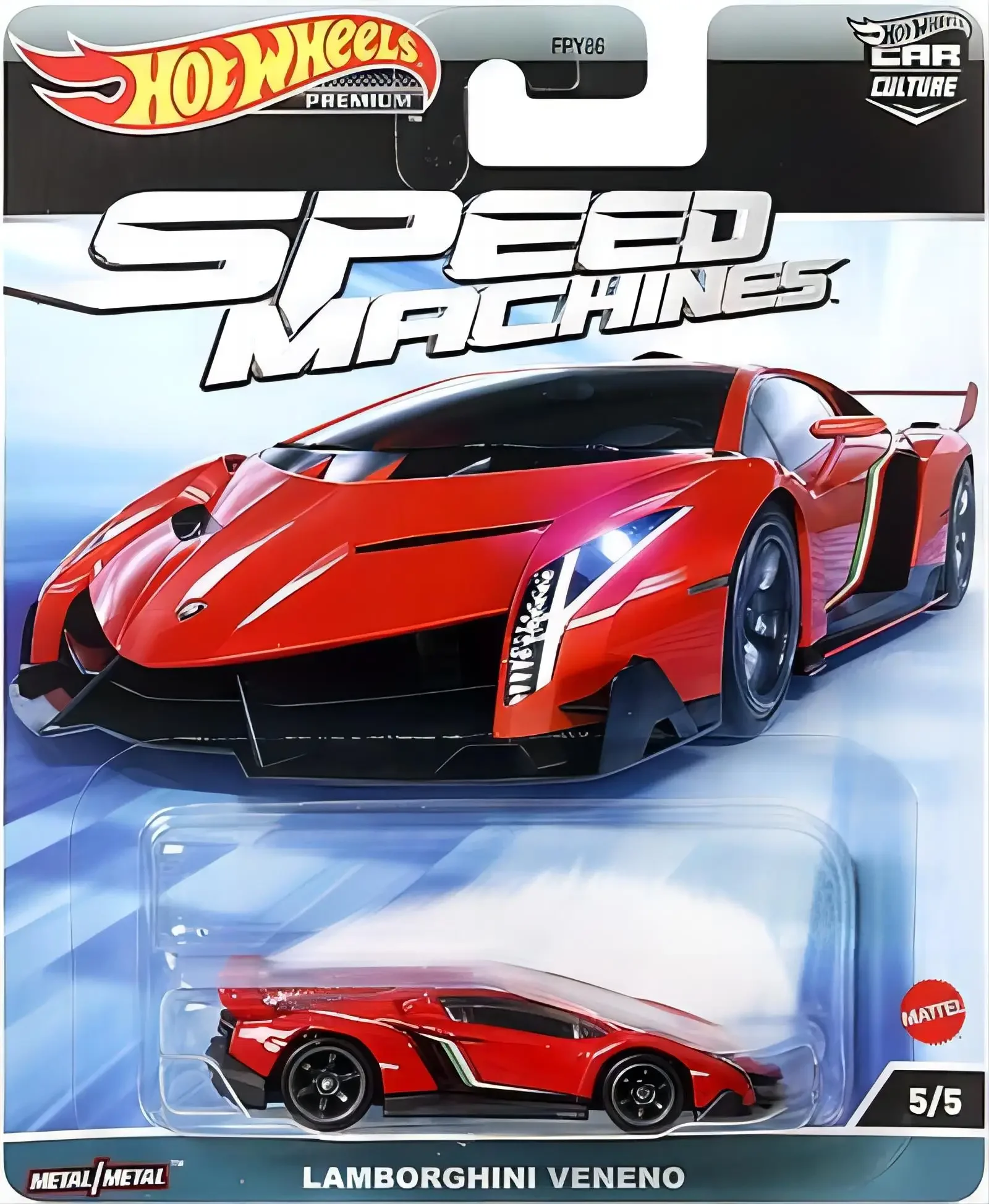 Original Hot Wheels Premium Car Culture Speed Machines Diecast 1/64 Vehicles  Pagani Zonda Ford GT Kids Boys Toys for Children