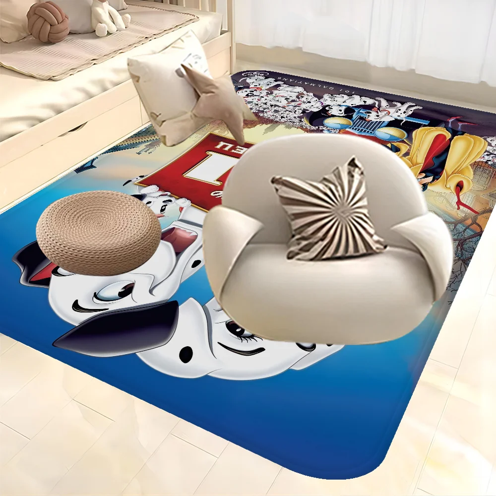 101 Dalmatians Door Mat Washable Non-Slip Living Room Sofa Chairs Area Mat Kitchen Doormat Area Rug