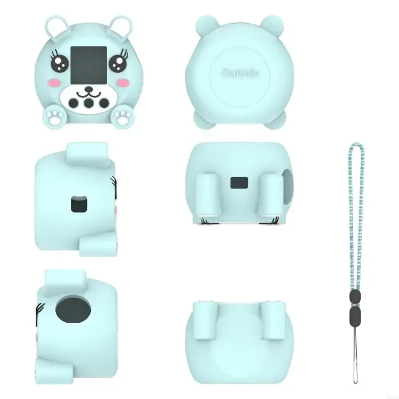 066Aスクラッチプルーフシェルフルカバースリーブダストプルーフシリコンカバープロテクタープリンサンインタラクティブデジタルおもちゃのケース