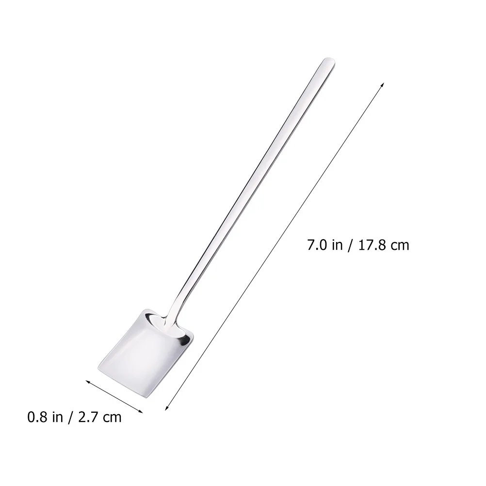 

4Pcs Stainless Steel Spoons Set Affordable Universal Spoons for Home and Office Enjoyment Ice Cream Spoon Fruit Spoon