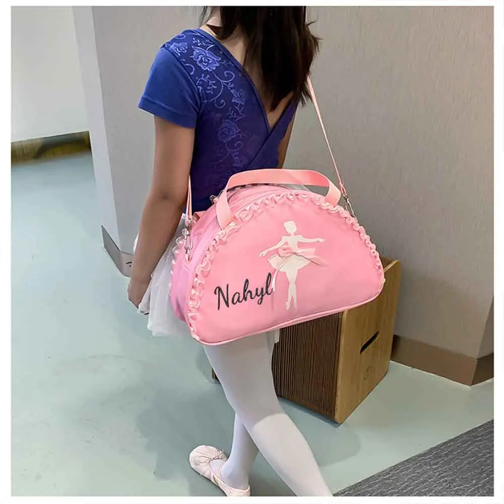 Personalized Name Dance Bag, Children's Backpack, Popular Latin Ballet Backpack, Single Shoulder Dance Bag,Custom Holiday Gift