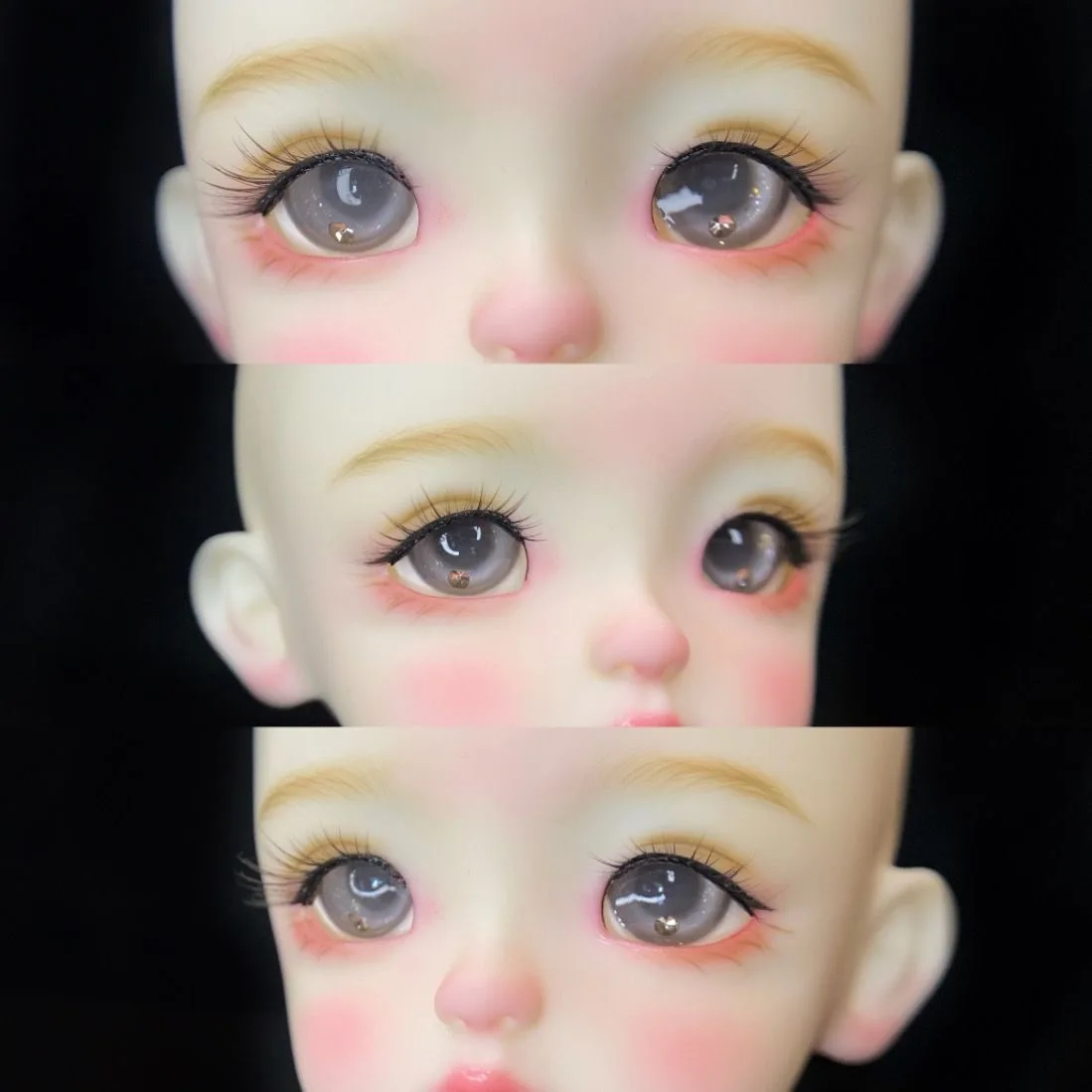 BJD doll eyeball suitable for 1/3 1/4 1/6 ob11 size Eyes for toys cute plaster eye handmade doll eyeball doll accessories