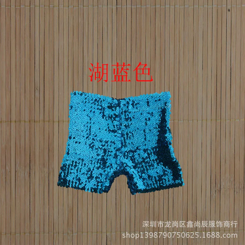 1 teile/los Kinder Mode Pailletten Shorts Mädchen Jazz tanzen Pailletten Shorts Hip Hop Street Shorts