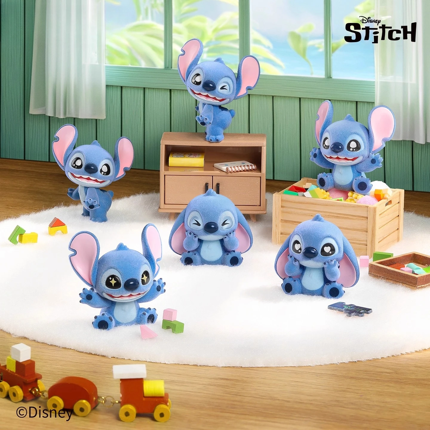 Disney Stitch MINI fluwelen blinde tas serie blinde doos Stitch schattige ornamenten trendy geschenken