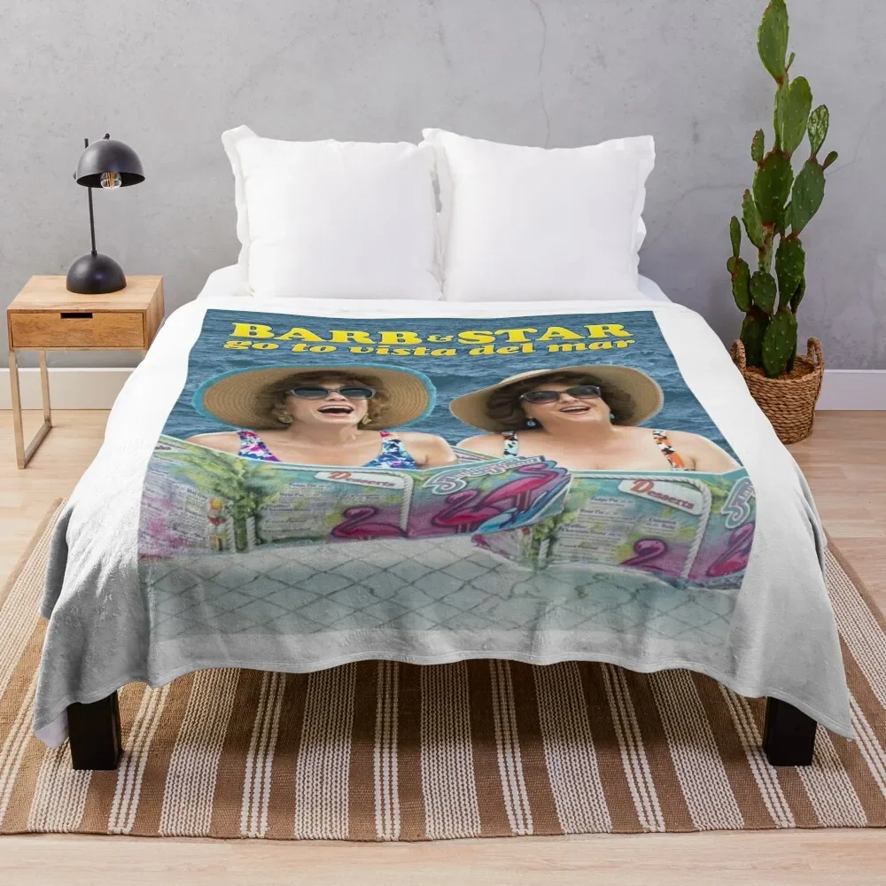 

BARB and STAR go to visita del mar new 2021 Throw Blanket Elegant Warm Throw Blanket for Hotel Home