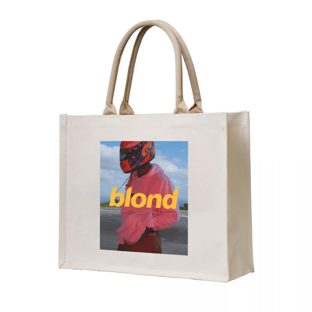 Frank Ocean Poster, Art Print, Etc. - Blonde Aesthetic Tote Bag tote bag men's tote bag woman for beach female