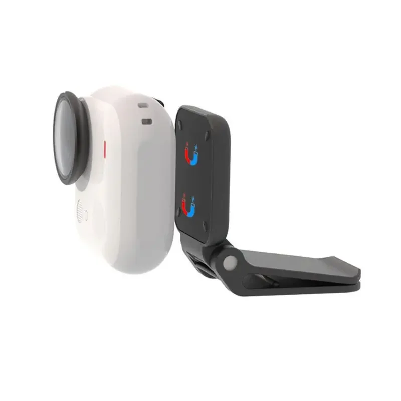L22A-Magnetic Quick-Attach Mount Expansion Base Hat Clip Go Ultra Hands-free Clamp Cap Support