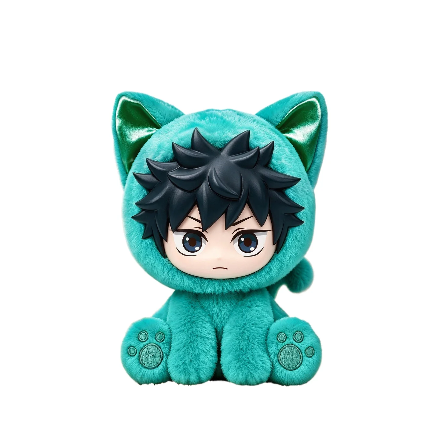 Nieuwe originele EAKI Jujutsu Kaisen Cat Cat Sitting Party Series Blind Box Anime Character Doll Collection Holiday Gifts op voorraad
