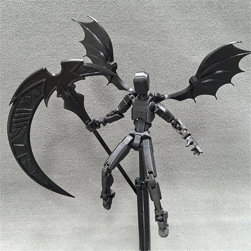 3D Printed Robot Action Figure Shapeshift Robot Multi-Jointed Movable Robot Action Figures Desktop Decor Kids Adult Toys Gift