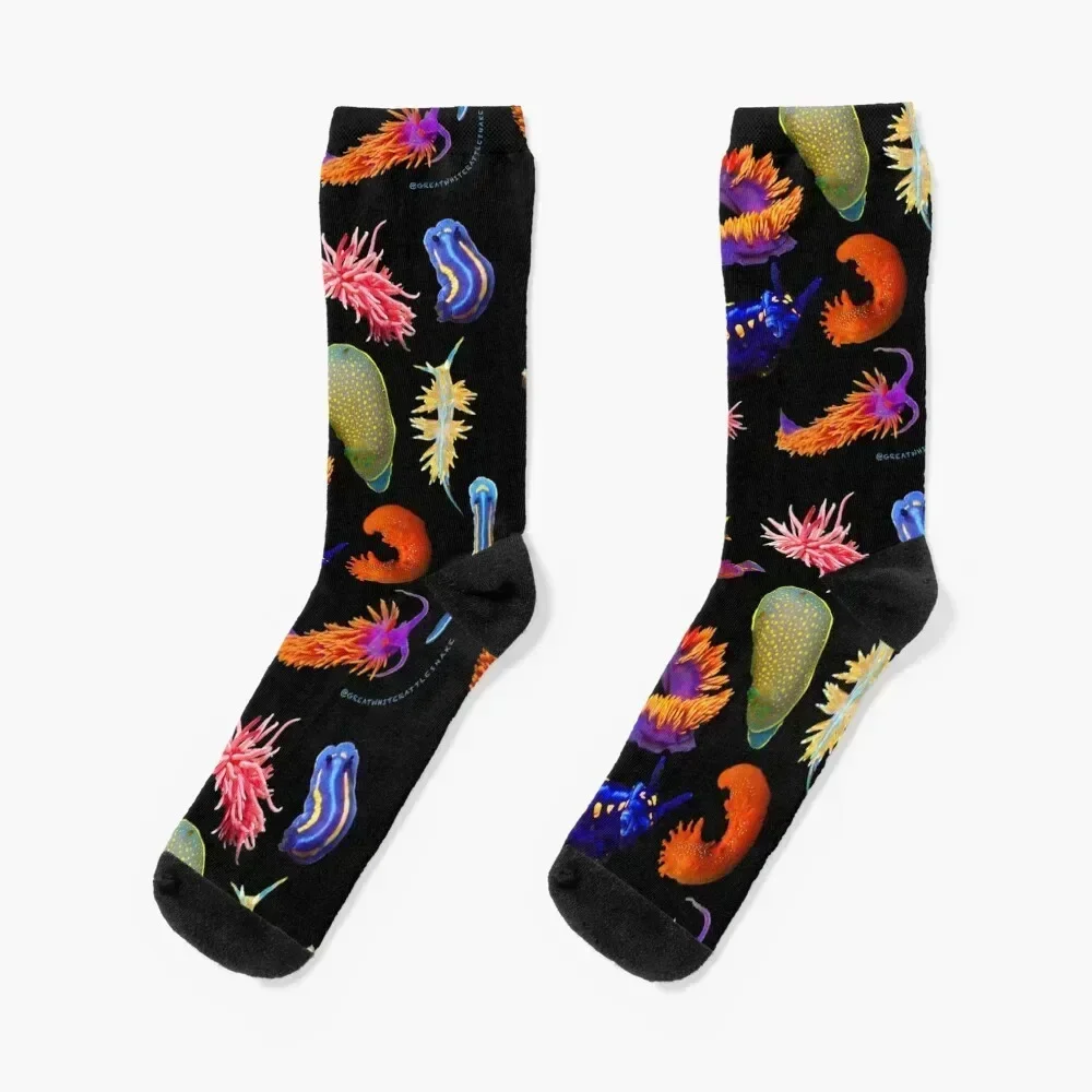 

Nudibranchia Socks man aesthetic Wholesale Socks Ladies Men's