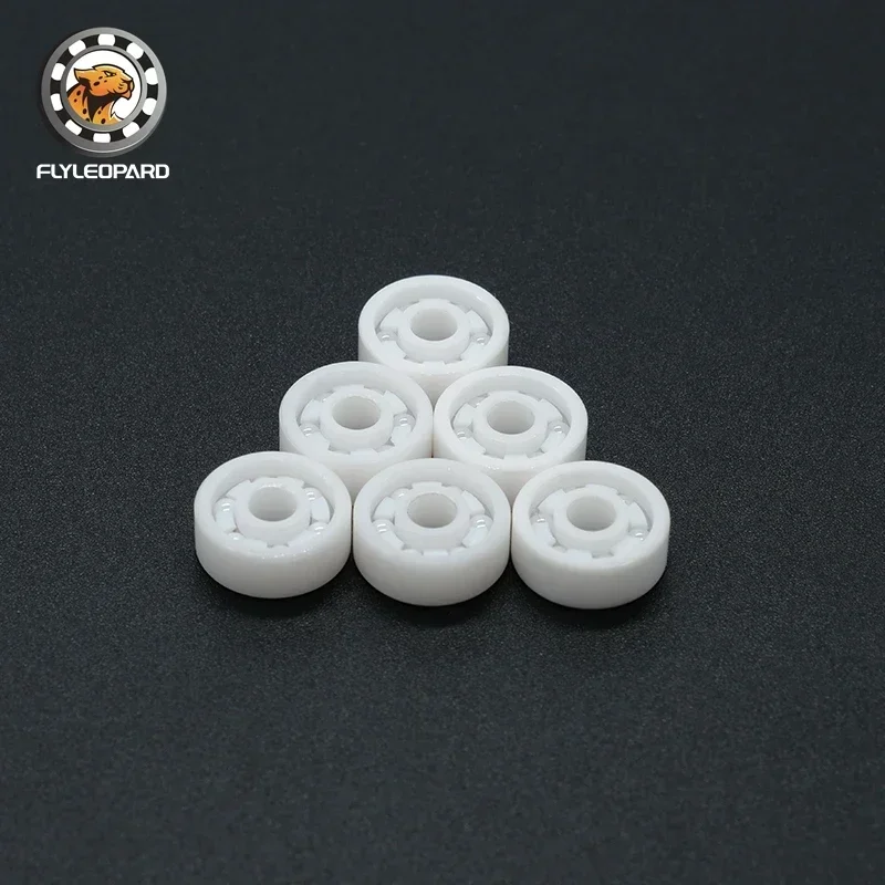 1PCS MR624 CE 4x13x5 mm Full ZRO2 Ceramic Ball Bearing Zirconia Bearing