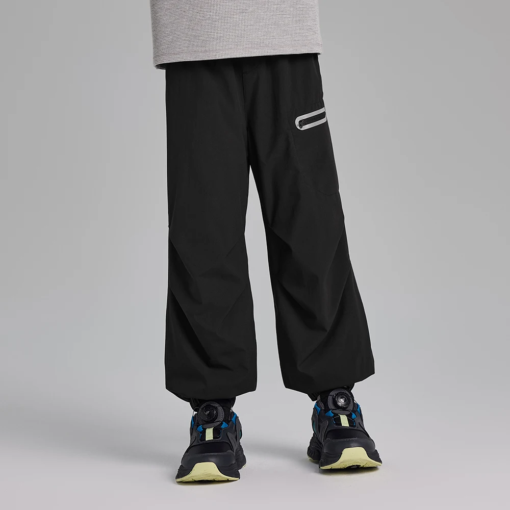 Dave Bella Boys Fleece-lined Pants for Children Winter Warm Cargo Pants 7-15 Years Teen Straight Elastic Trousers DK4264012