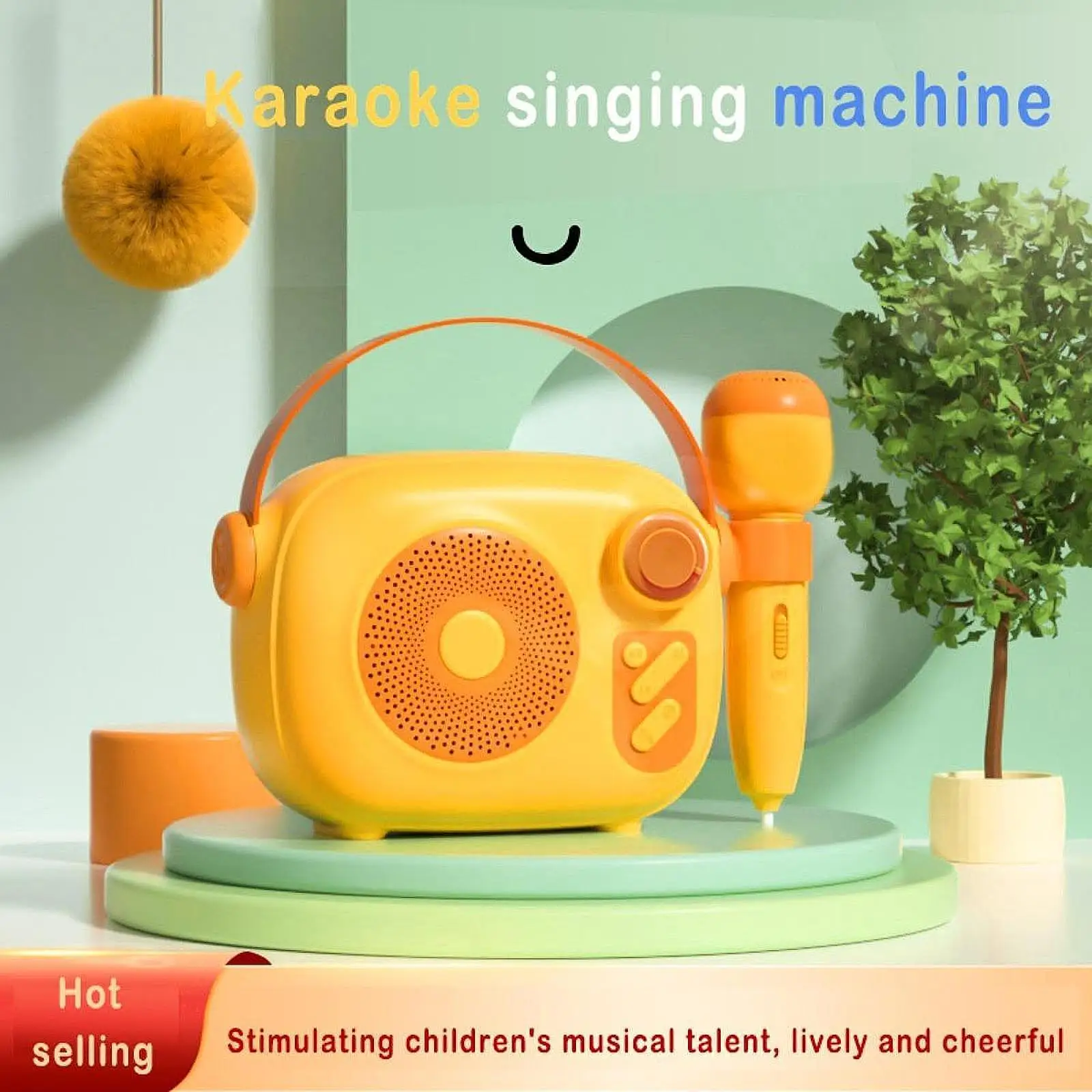 Karaoke Machine for Kids Lightweight Kids Music Player Toy for Children