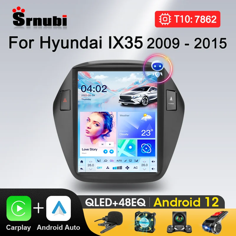 

Автомагнитола на Android для Hyundai Tucso IX35 2009-2015 мультимедийный видеоплеер Авторадио Навигация GPS DVD головное устройство