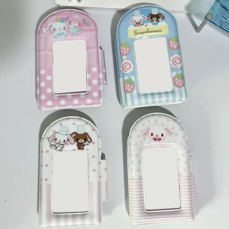 Cute Photo Album 3 Inch Photo Card Holder Idol Card Binder Collection Book 32 Pocket Book Album Photocard Storage Case