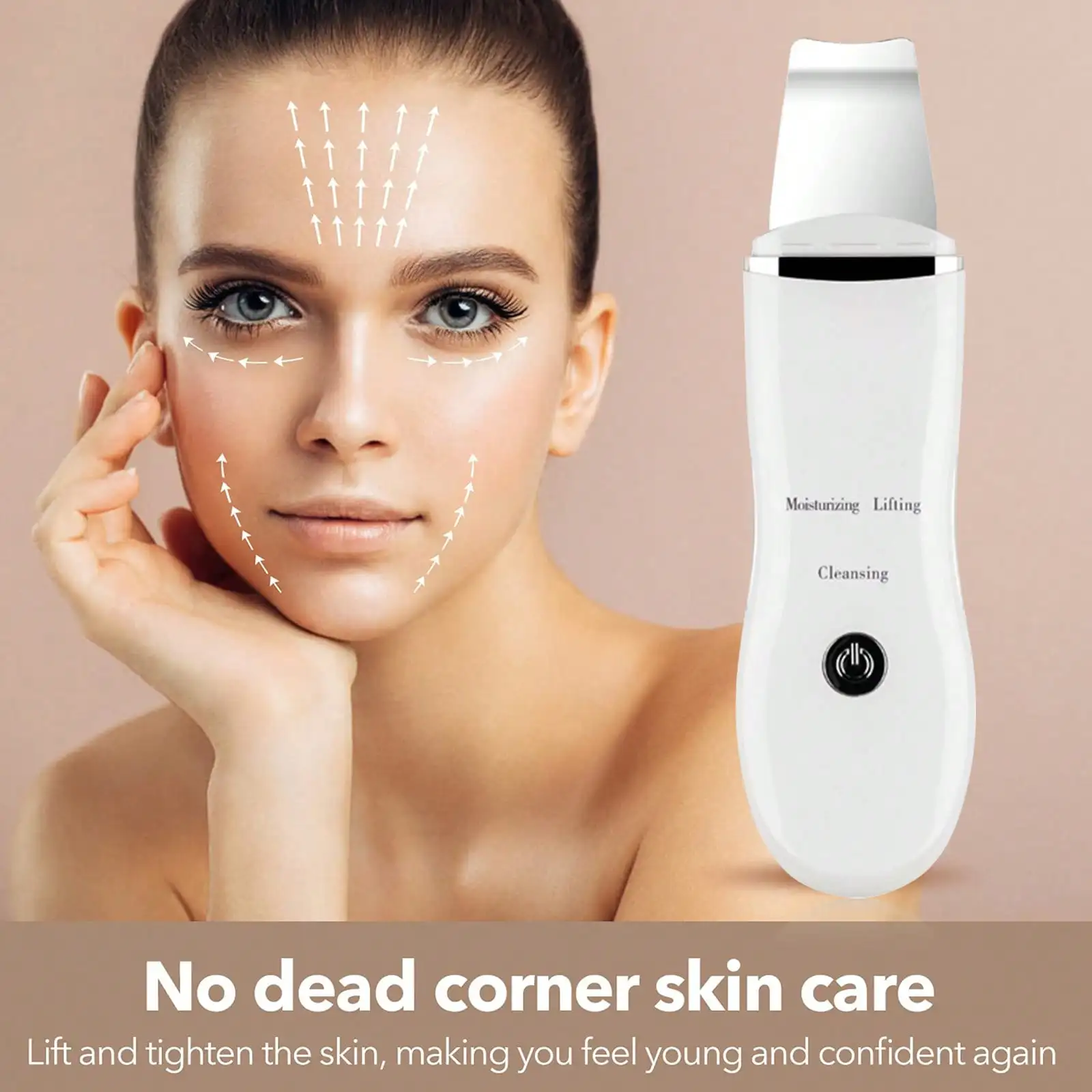 

Face Scrubber, Skin Spatula, Facial Silicone Pore Cleaner | 3 Modes Wireless, Deep Cleansing & Exfoliating, Blackhead & Whitehead Remover | Lifts Tightens Skin, Reduces Fine Lines, Boosts Absorption For Skincare | Rechargeable, 2H Charge For 35+ Days Use,
