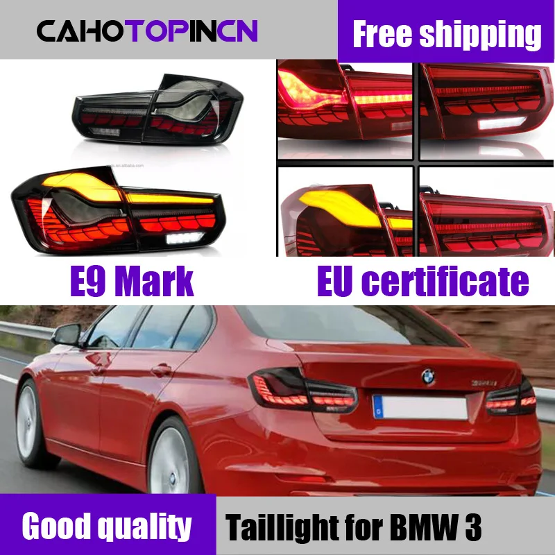 

Taillight Assembly For BMW 3 Series 2013-2018 F30 F80 M3 LED Taillamps M4 GTS Design 320 325i LED Sequential Turn Signal