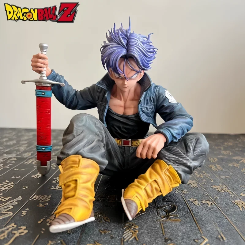 Dragon Ball Z Anime Figure Trunks Action Figurine Super Saiyan Gk Pvc Statue Model Decoration Collection Christmas toy Gift