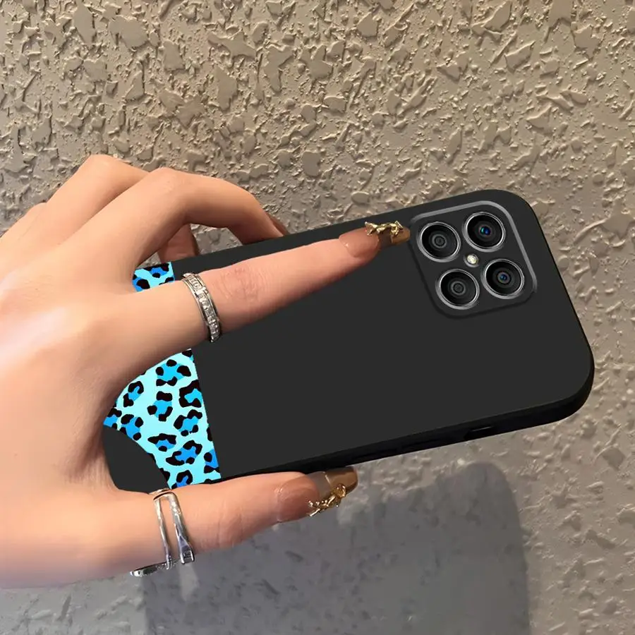 حافظة لهاتف Honor X7 8X 70 90 Lite X9a X9 X7a X8 X9c غطاء خلفي ناعم سراويل داخلية مضحكة بطبعات الفهد #2