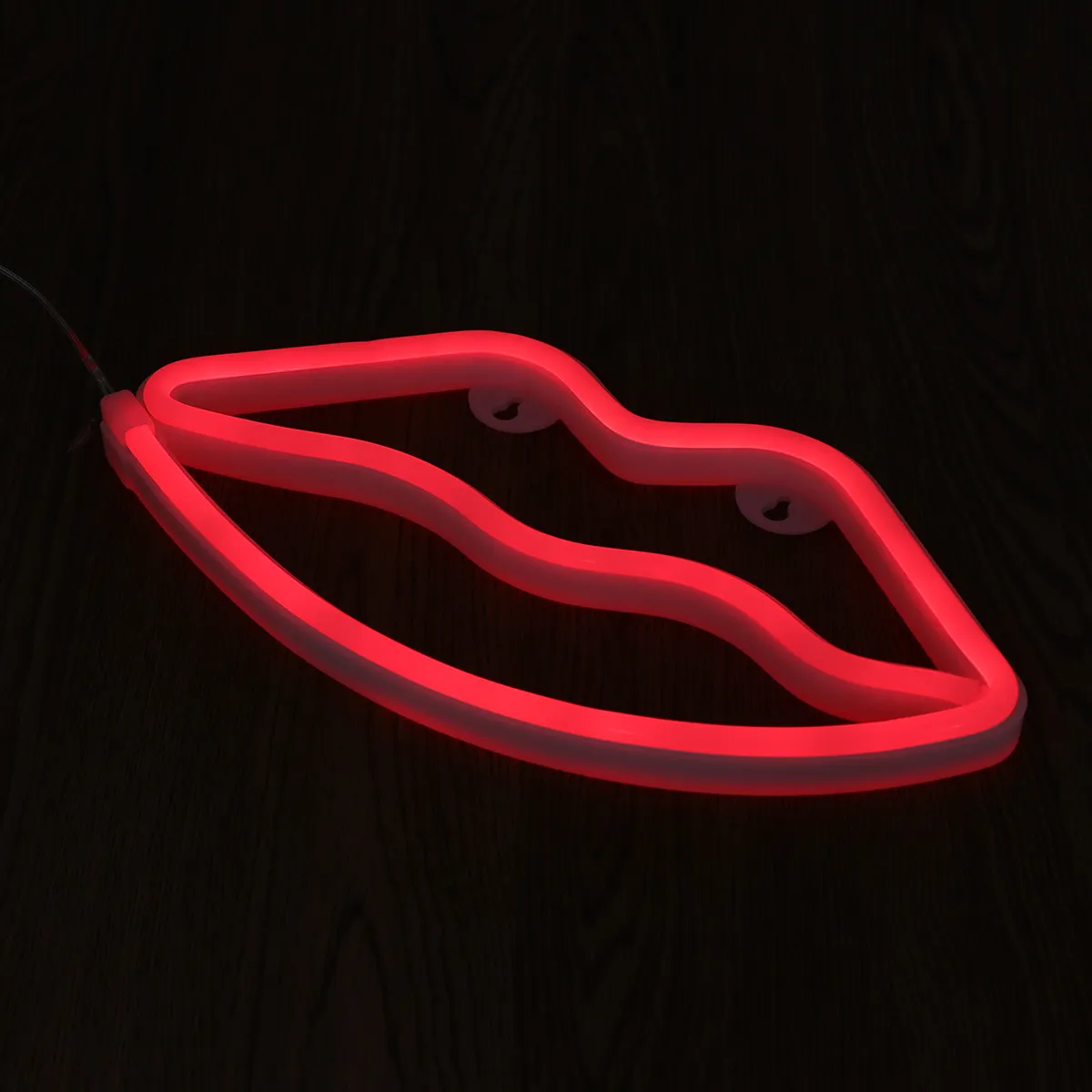 Red Lip Neon Light Night LED Sign Romantic Decoration for Bedroom Bar Party Home Hotel Store Warm Atmosphere Neon Light