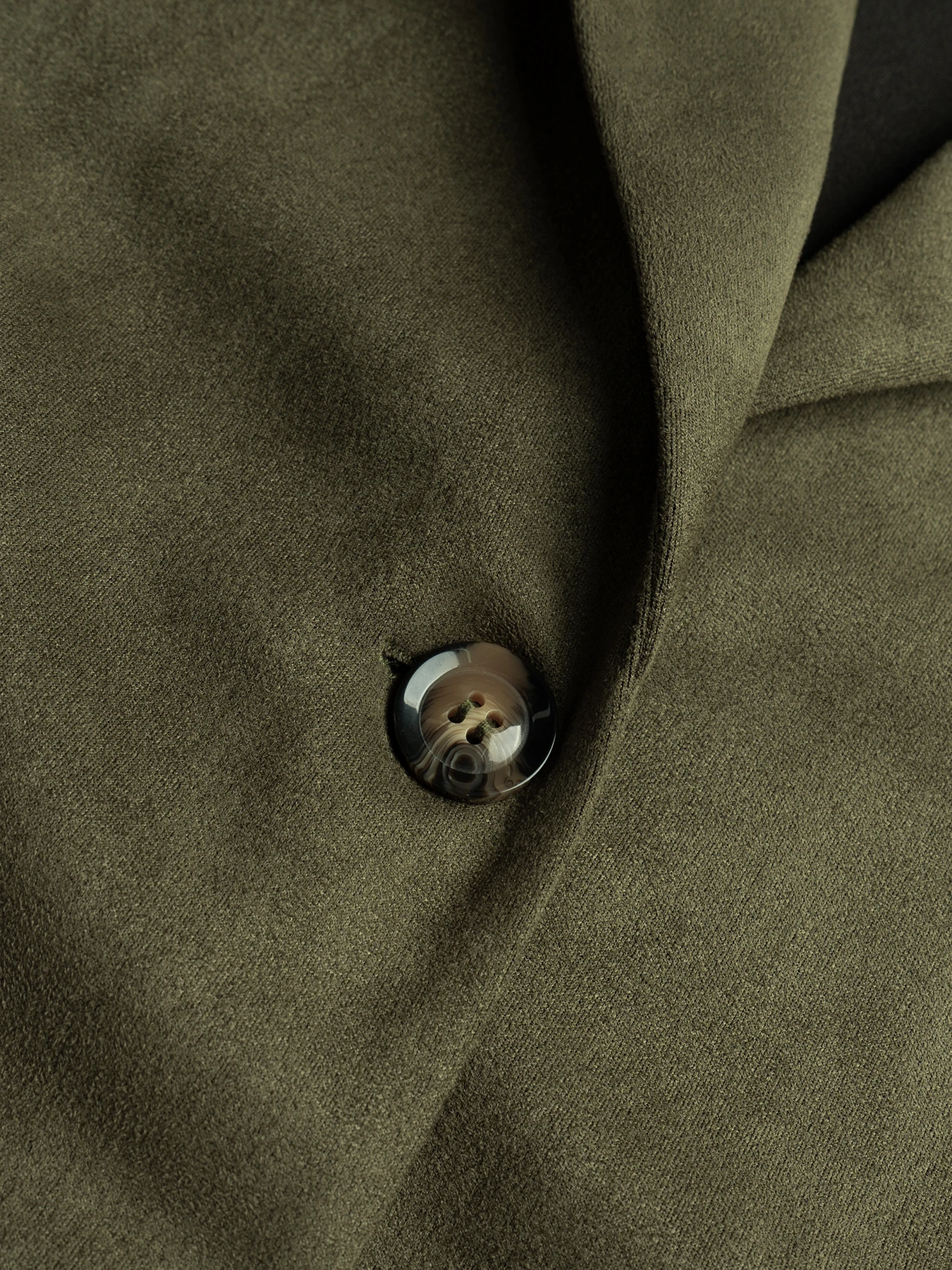 سترة نسائية لخريف 2025 للترفيه بتصميم عتيق باللون الأخضر الزيتوني الداكن مقصوصة بقصة ضيقة ومتعددة الاستخدامات للعمل/مزاج أنيق يوميًا #5