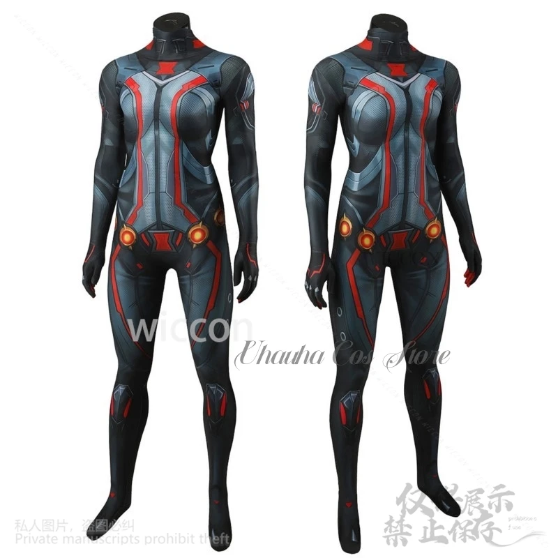 Наташа аниме игра Rivals косплей костюм комбинезон сексуальный красный черный панк боди Хэллоуин карнавальный костюм для вечеринки Cos 코스프레