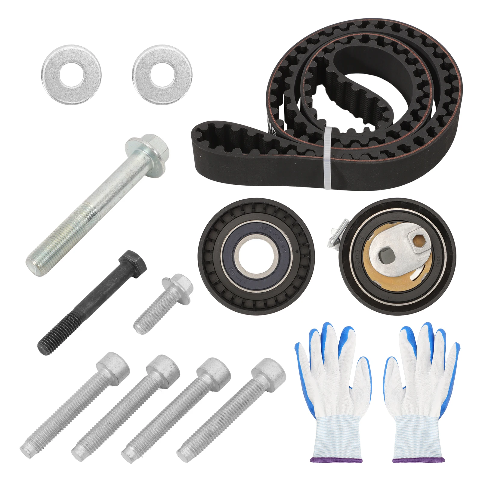 

Engine Timing Belt Kit Timing Tensioner Set Compatible with Volvo 2.0T XC90 XC70 XC60 V90 V70 S90 S80 S60 32213096