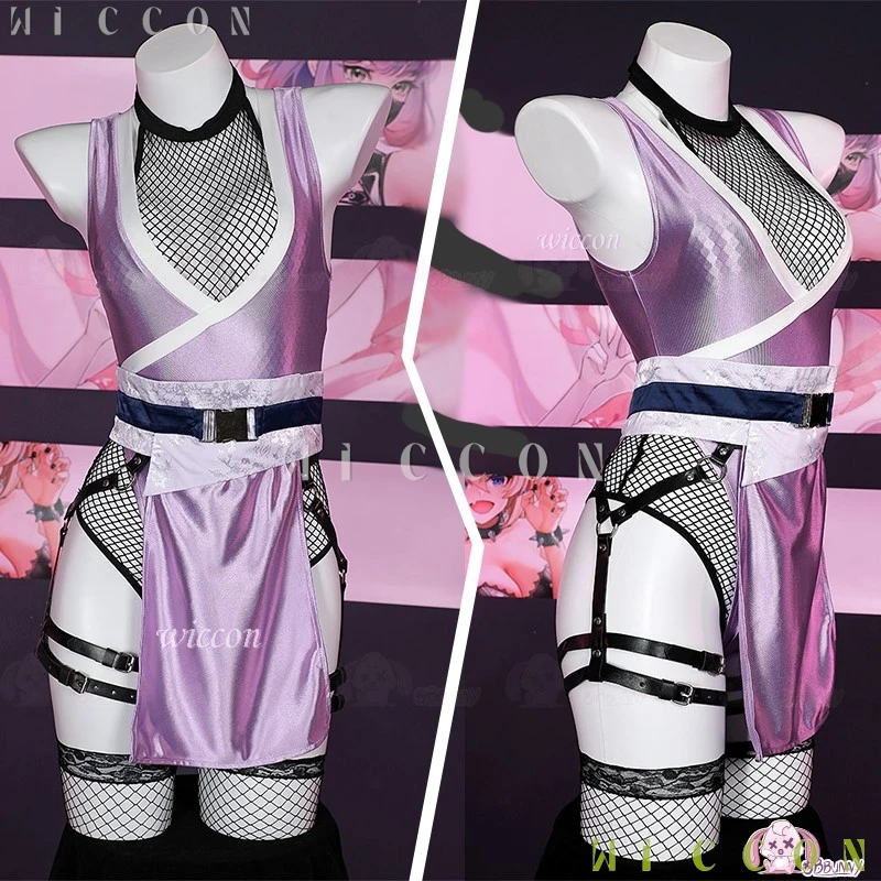 2025 White Eye Princess Hinataa Hyug Cosplay Byakugan Princess Costume Sexy Doujin Dress Ninjia Original Manga Women Hallowee