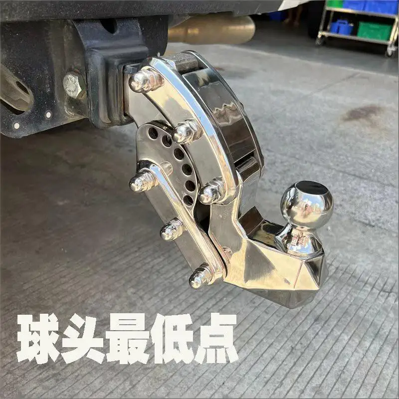 Adjustable Manganese Steel Material Trailer Hitch Ball Mount New Exterior Accessories Towing  Hitch Ball Mount Trailer