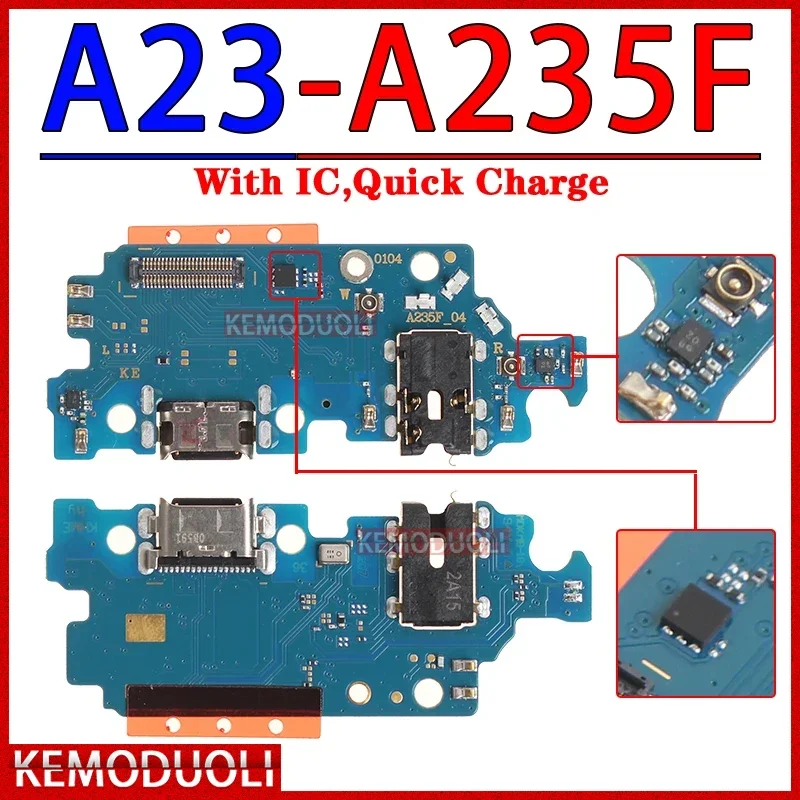 Usb Dock Charger Port for Samsung Galaxy A03 Core A03S A13 A23 A33 A53 A73 4G 5G Charging Board Module