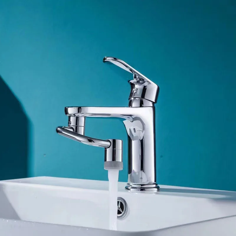 Faucet extender lifting splashwash rootter machine expansion robot arm