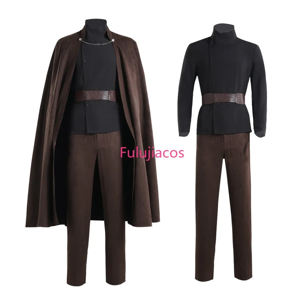 Fulujiacos Conde Dooku Cosplay Jedi Cosplay Robe Manto