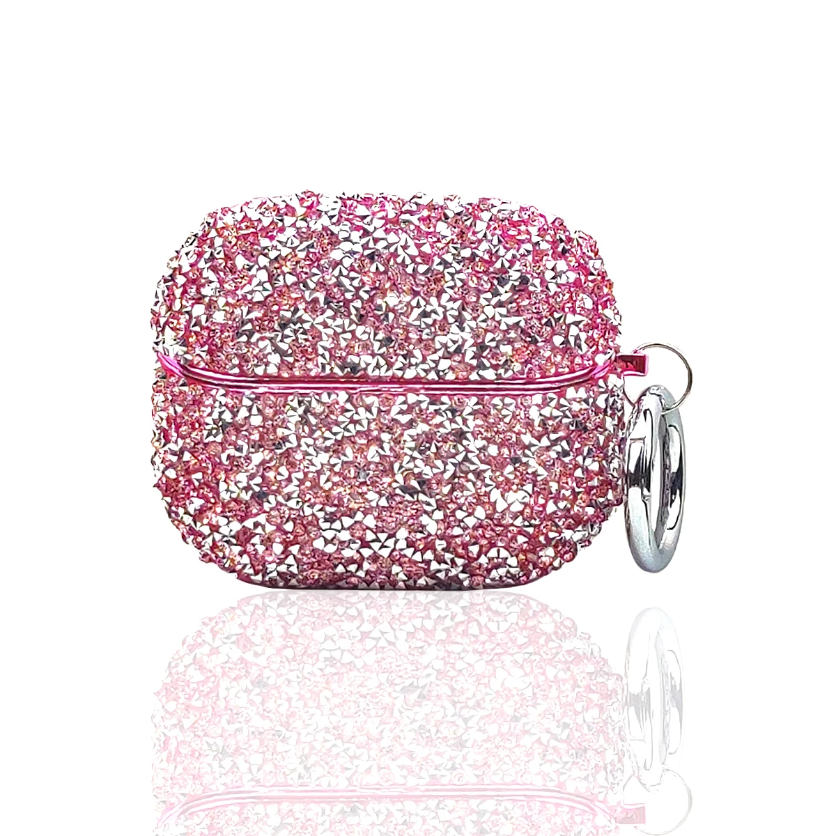 هوك الماس بلوتوث حقيبة سماعة الاذن ل Buds3/3Pro/براعم Core/2/2Pro/Pro/live/FE لامعة واقية ل حافظة سماعة الاذن النسائية