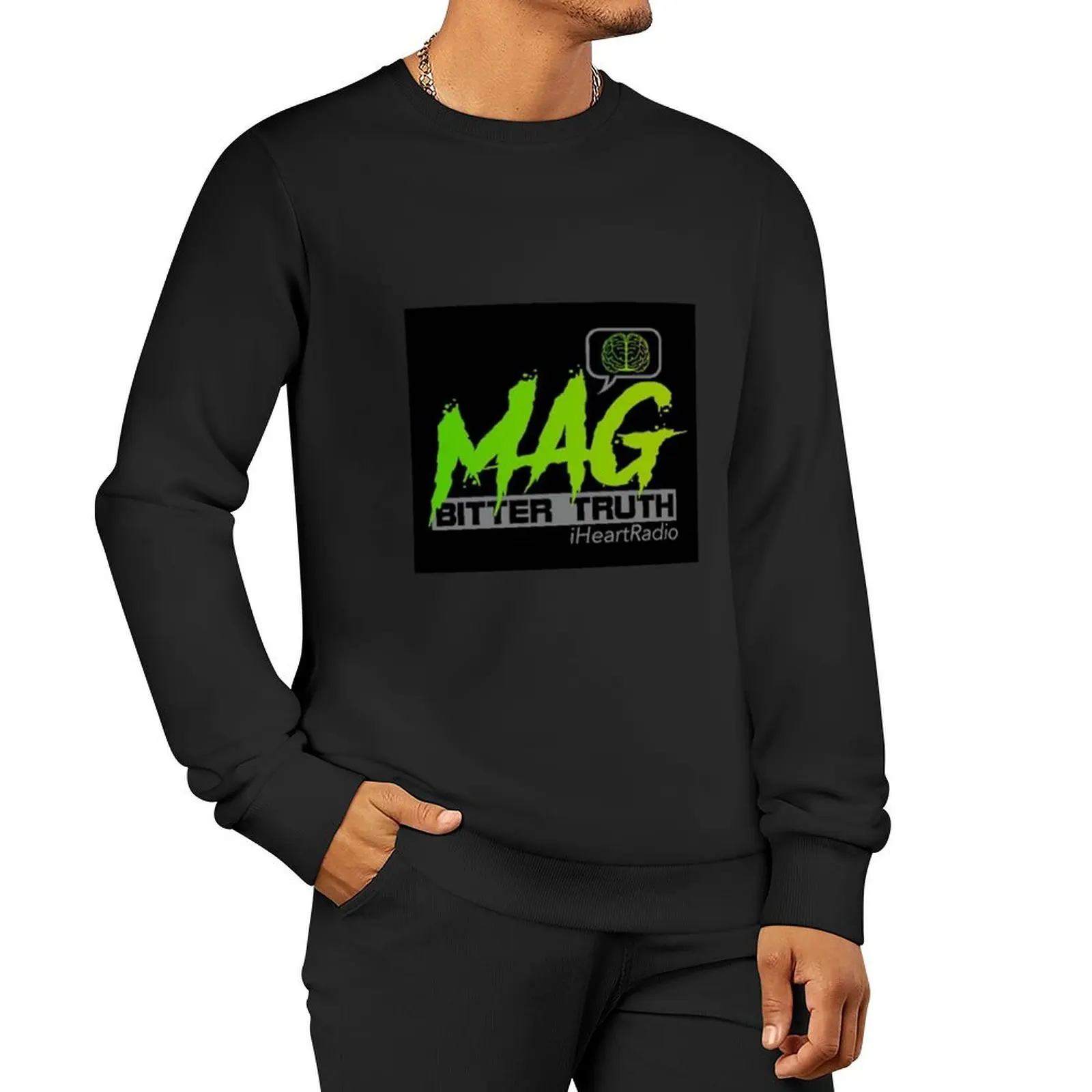 

MAG BITTER TRUTH iHeart Radio Pullover Hoodie mens designer clothes men's sweatshirt