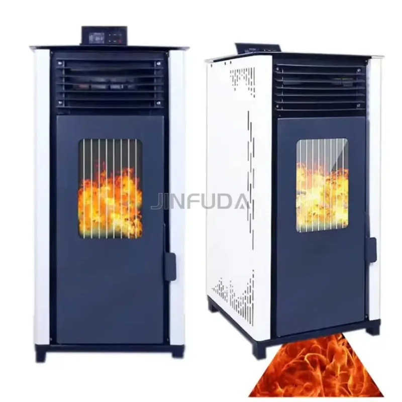 

【HOT】Freestanding Hydronic Water Heating Pellet Boiler Stove Oil Burner with WIFI Control Panel