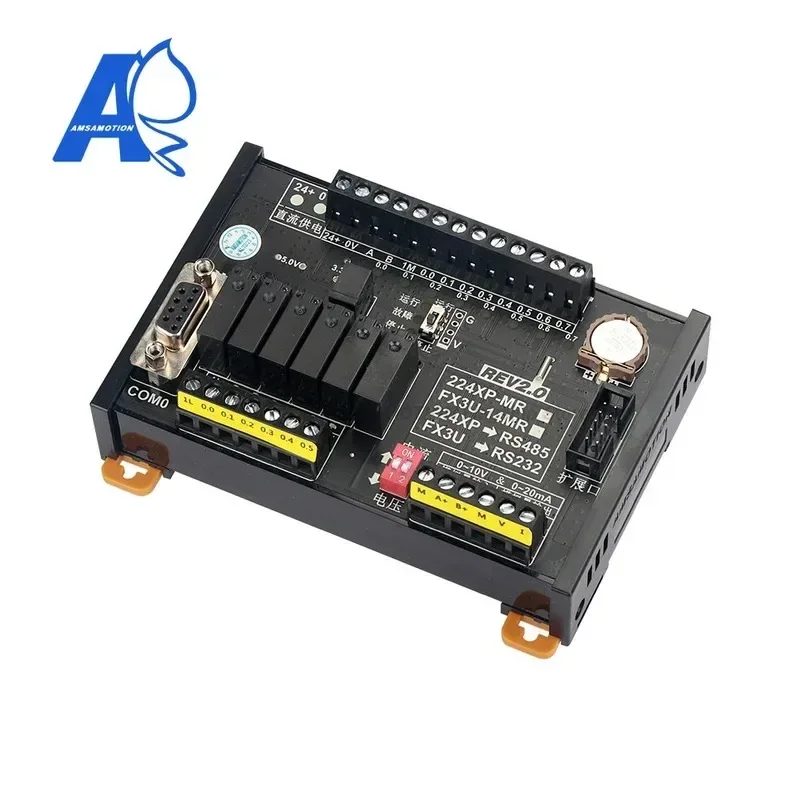 AMSAMOTION Cpu224xp PLC Industrial Control Board Compatible With Siemens Programmable Controller S7-200 Simple 214-2BD23