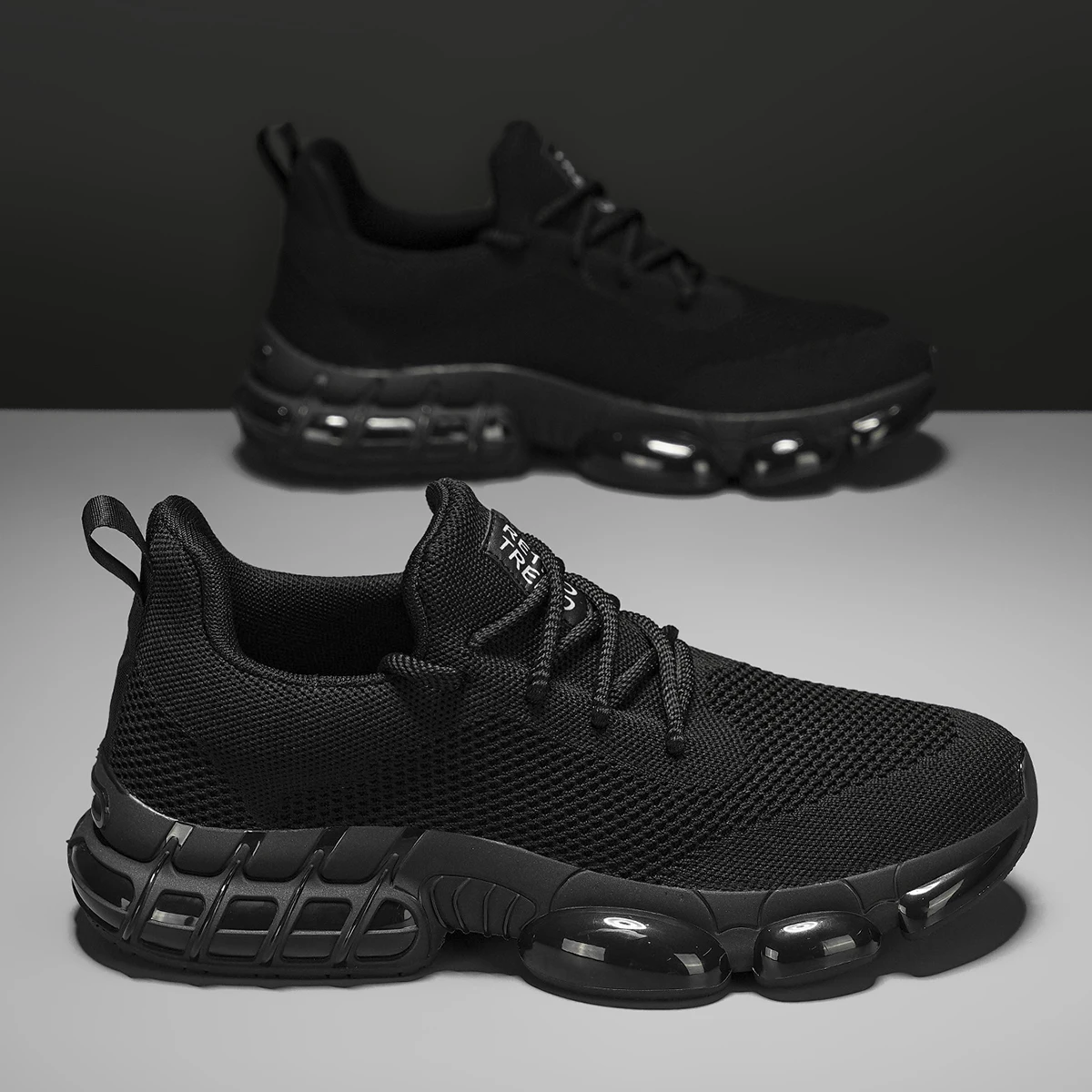 أحذية رياضية كاجوال خفيفة الوزن وأنيقة كبيرة الحجم للرجال، أحذية كاجوال للجري والمشي في الهواء الطلق، أحذية رجالية خفيفة الوزن، أحذية جري مبطنة على الطرق، أحذية رياضية للياقة البدنية في الهواء الطلق #2