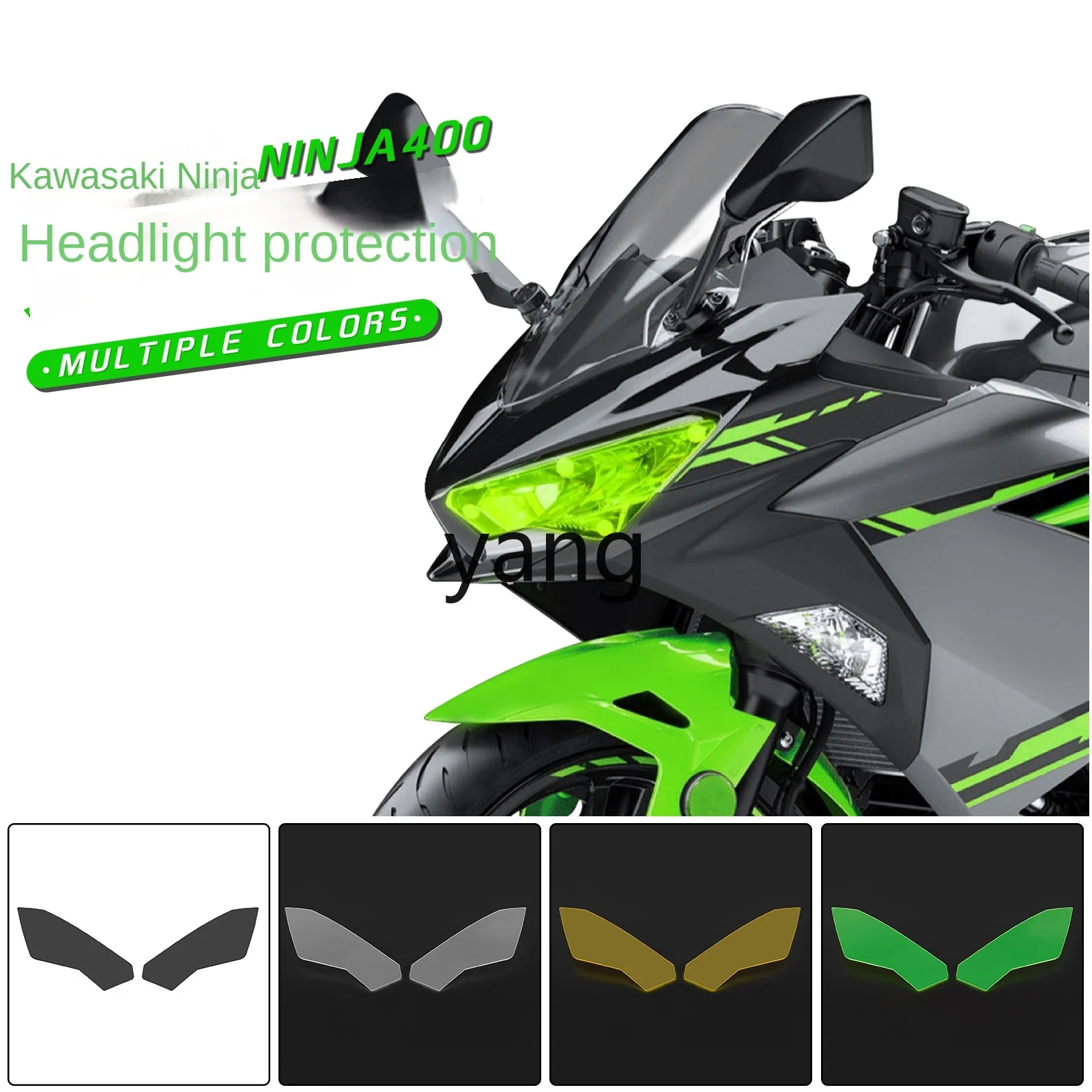 L'm400 Z400 modified headlight protective cover, headlight protective goggles