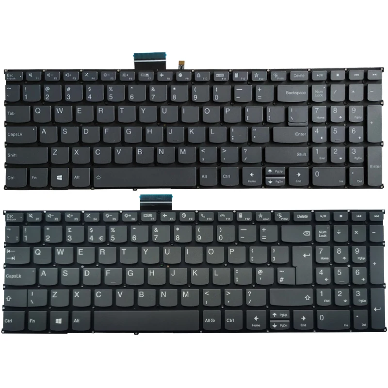 

NEW Russian RU/US/UK/French AZERTY/SP Spanish Laptop keyboard for Lenovo Ideapad Yoga Slim 7-15IIL05 7-15IMH05 7-15ITL05