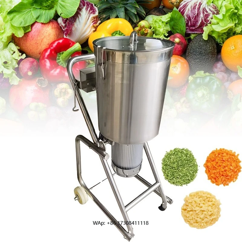 

Onions, leeks, apples, grapes, cassava and meat processing Electric fruit and vegetable crushers and choppers