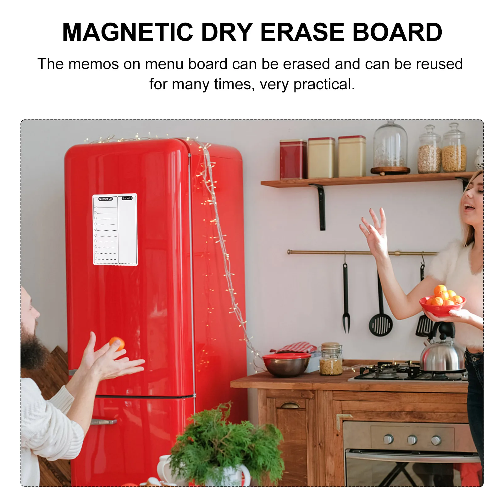 

Magnetic Memo Notepads for Refrigerator Dry Erase Whiteboard Lightweight Easy to Carry Perfect for Daily Planning and Scheduling