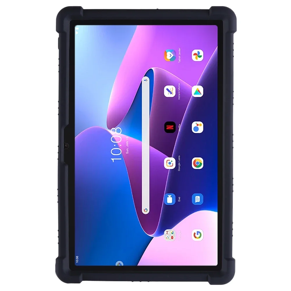 Custodia per Lenovo Tab M10 Plus (Gen 3) TB-125F TB-128FU custodia per Tablet in Silicone antiurto sicura