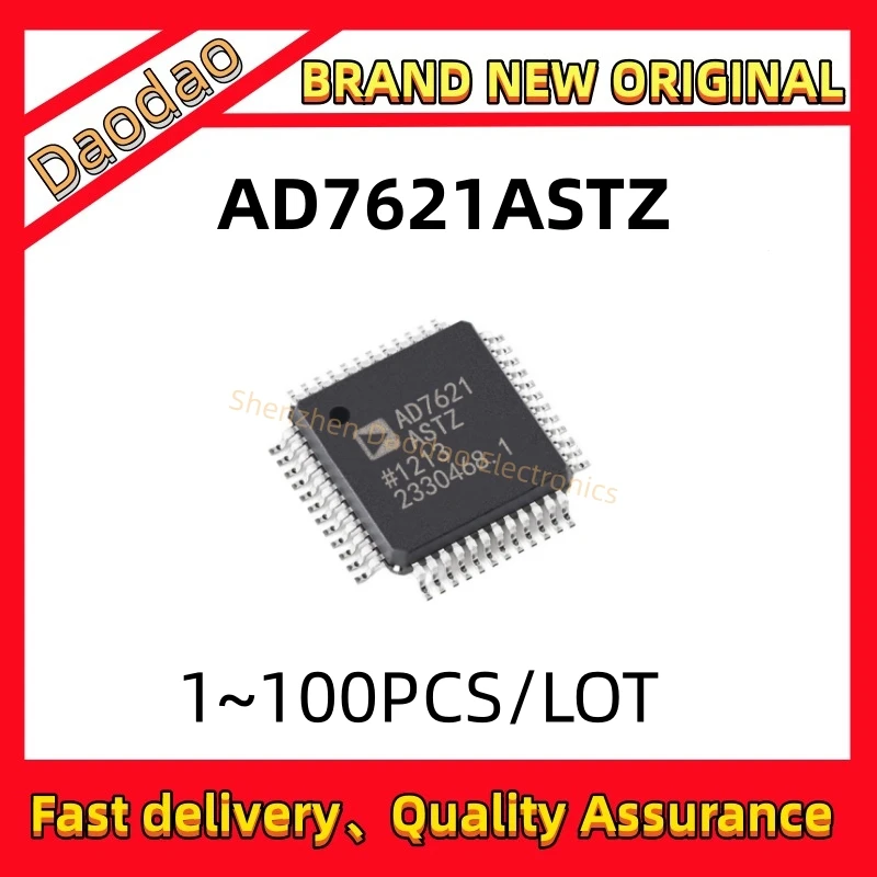 Quality Brand New AD7621ASTZ AD7621AST AD7621AS AD7621A AD7621 IC Chip 48-LQFP