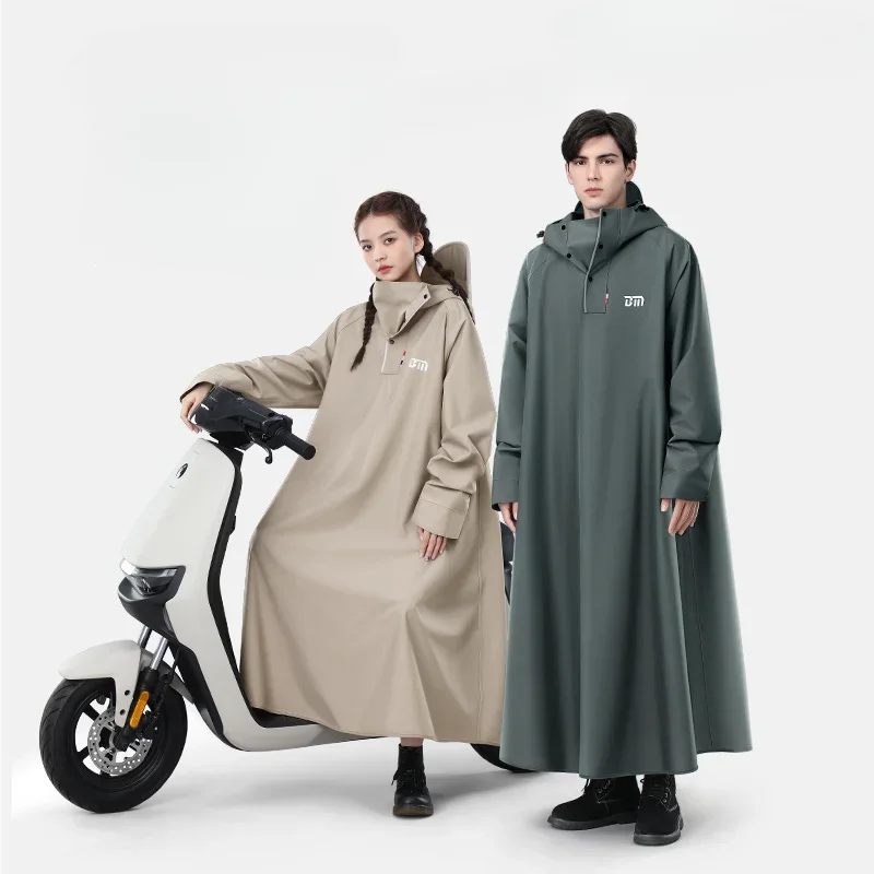 1pcs Electric Car Battery Car Raincoat Thickened and Lengthened Conjoined Adult Motorcycle Bicycle Poncho