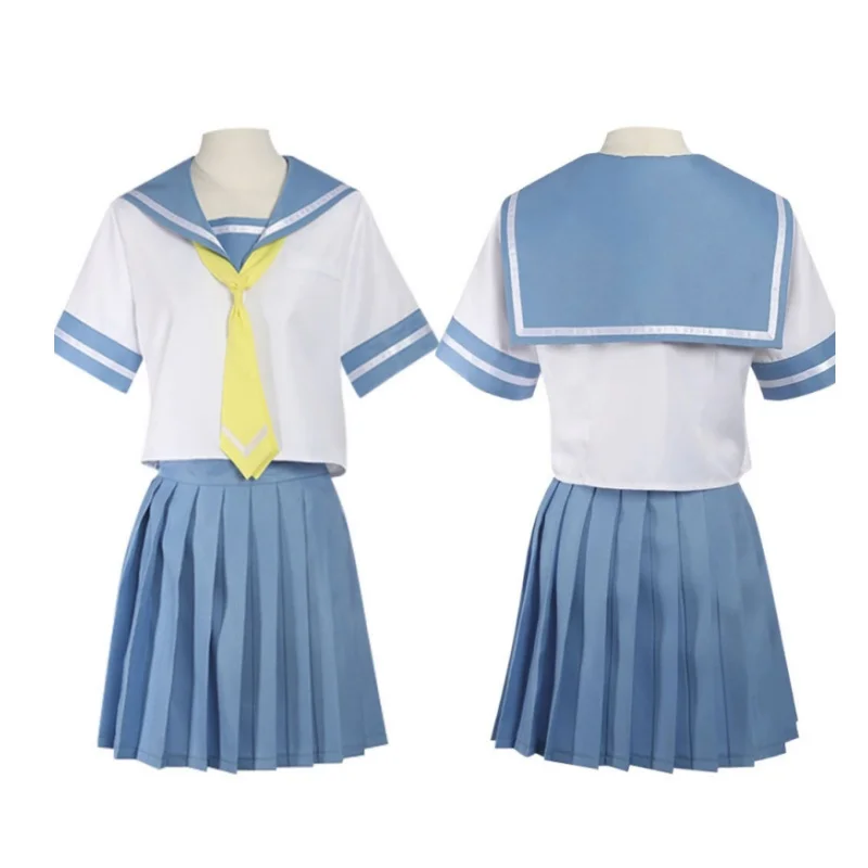 Higurashi When They Cry Ryugu Rena Cosplay Costume, uniformes scolaires, jupes Ailor, Halloween, fête de carnaval, trempé